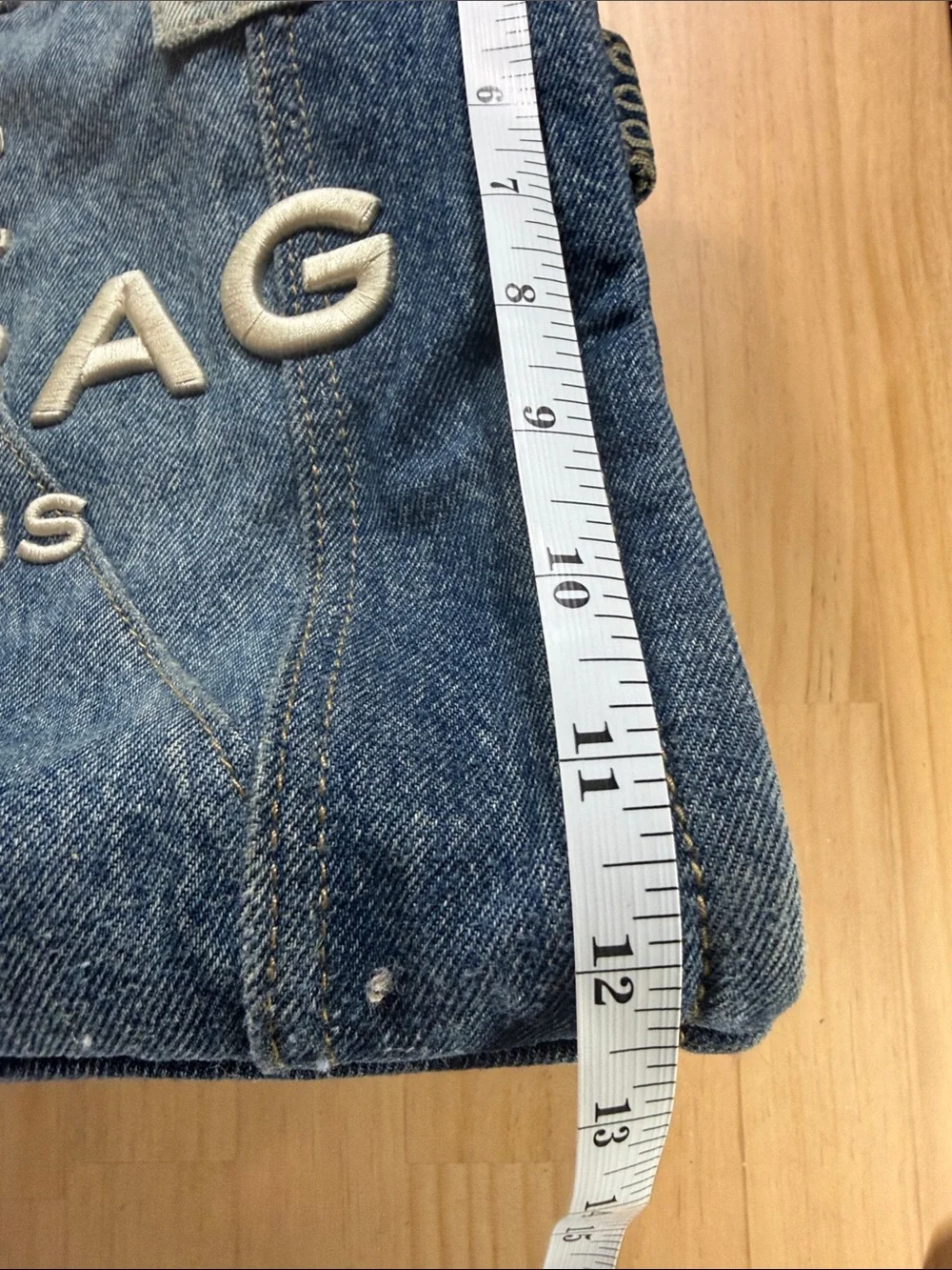 Marc Jacobs Patchwork Denim Tote Bag - Blue